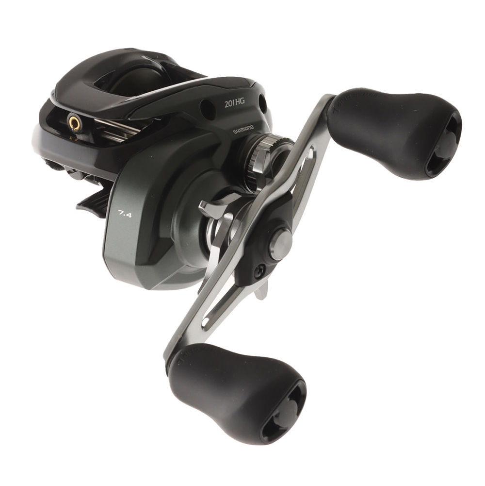 Shimano Curado 201HG Zodias Medium Light Left Hand Baitcaster Combo 7ft 2in 7-14lb 2pc