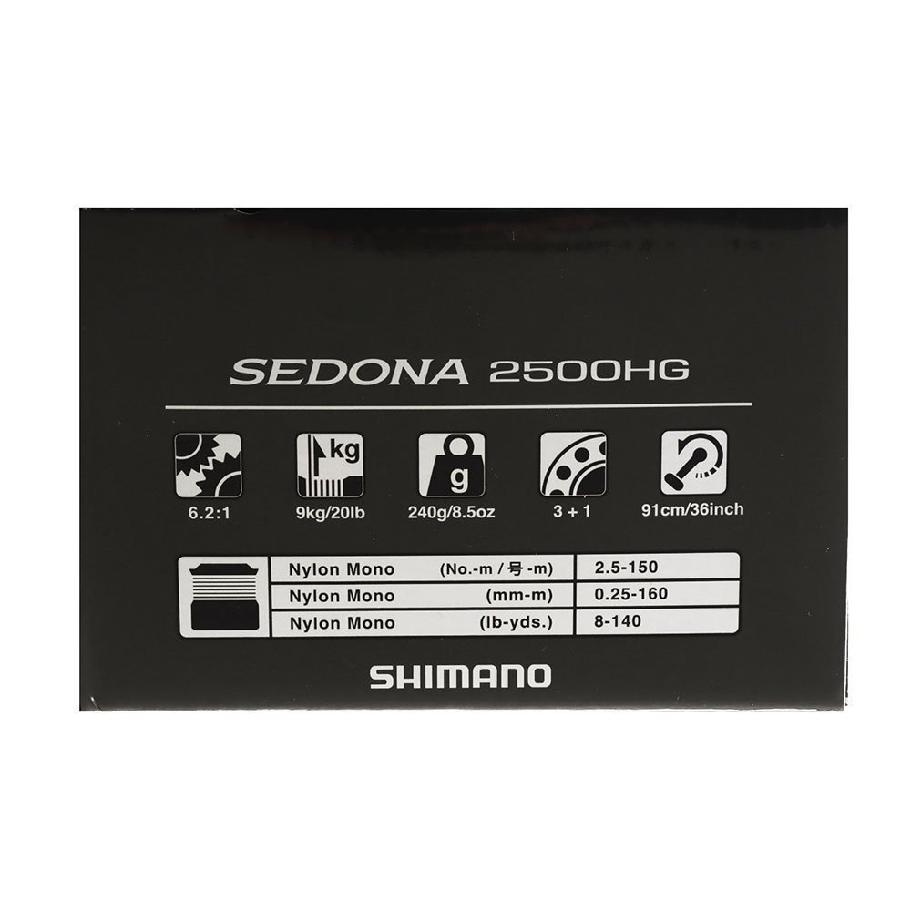 Shimano Sedona FJ 2500HG Stream Flight Freshwater Spin Combo 8ft 3-6kg 2pc with Braid