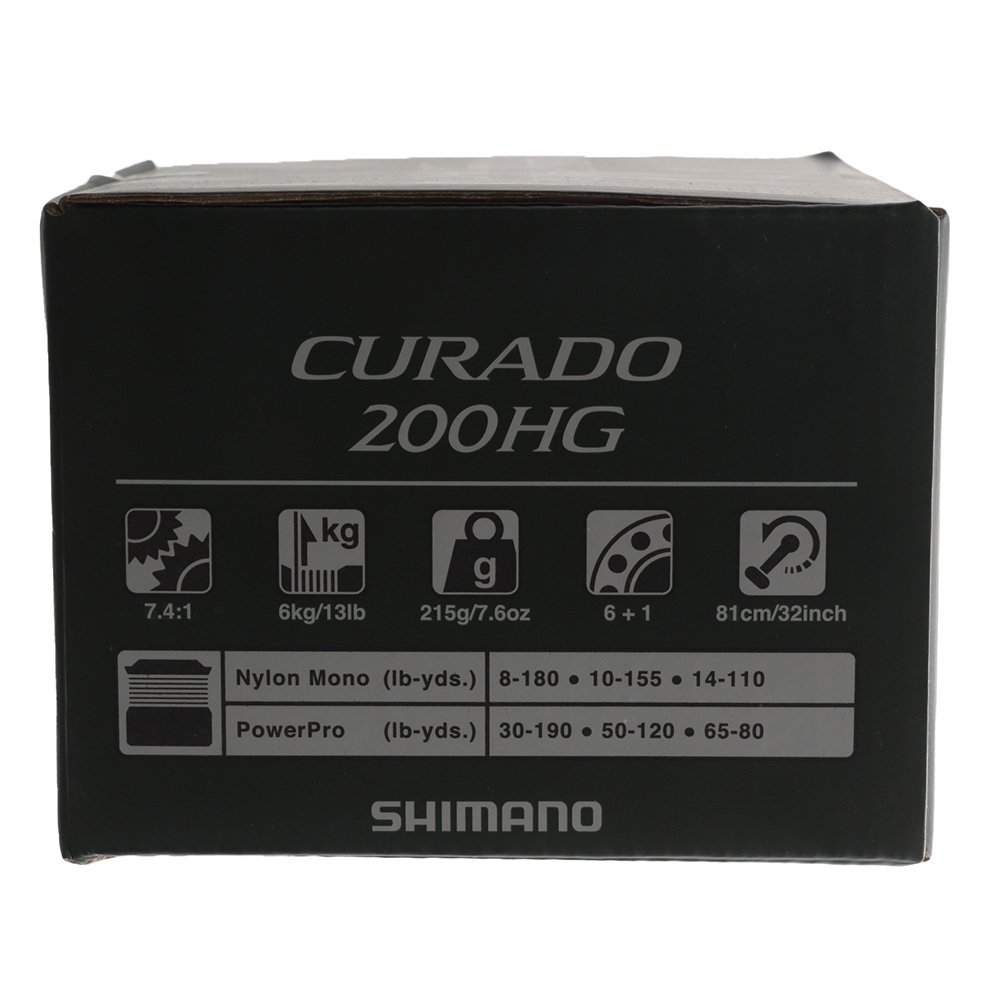Shimano Curado 200HG Catana Baitcaster Slow Jig Combo 6ft 6in 20lb 1pc