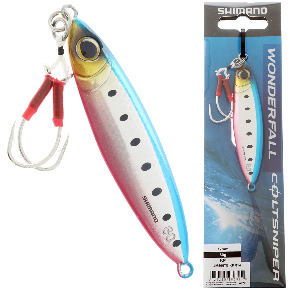 Shimano Coltsniper Wonderfall Micro Jig Keimura 60g Sardine