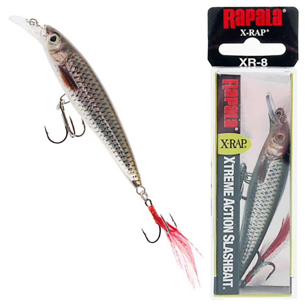 Rapala X-Rap XR08 Xtreme Action Slashbait Lure 8cm Live Roach