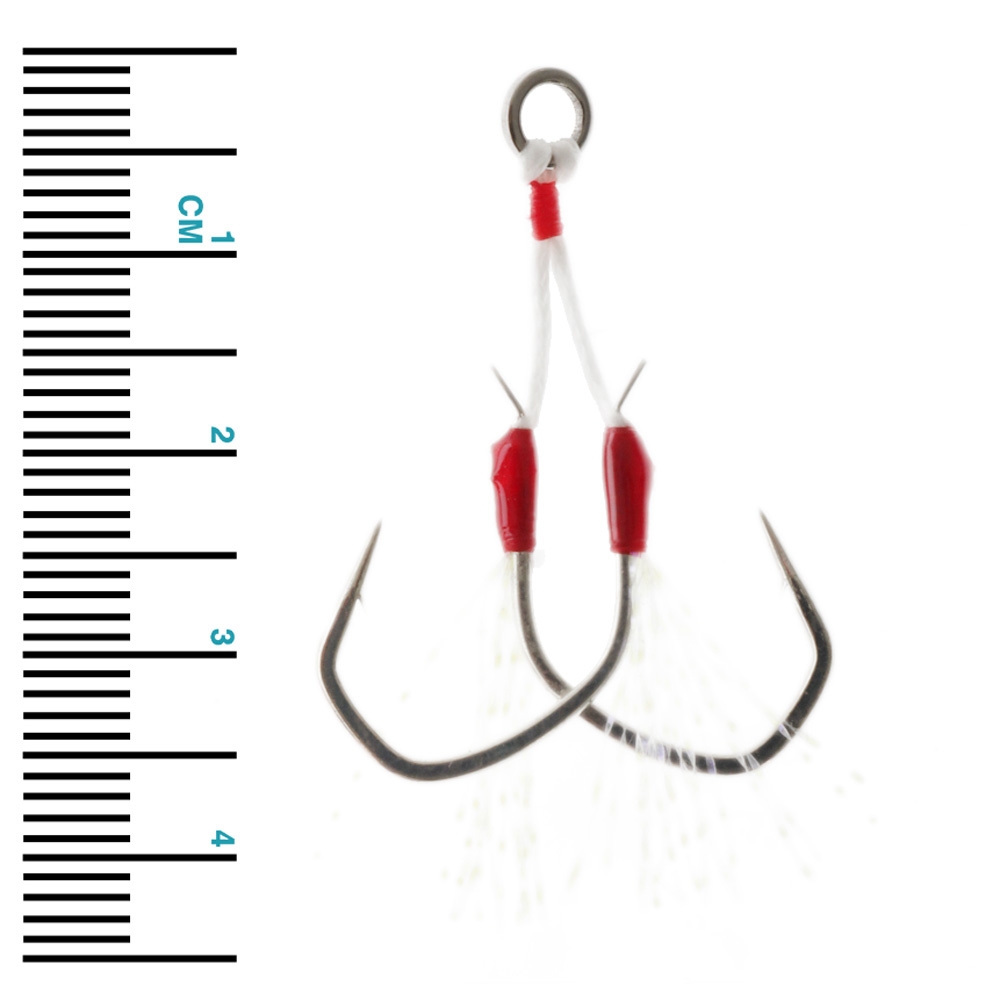 VMC 7117AH TI Slow Jigging Assist Hooks 1/0 Qty 3