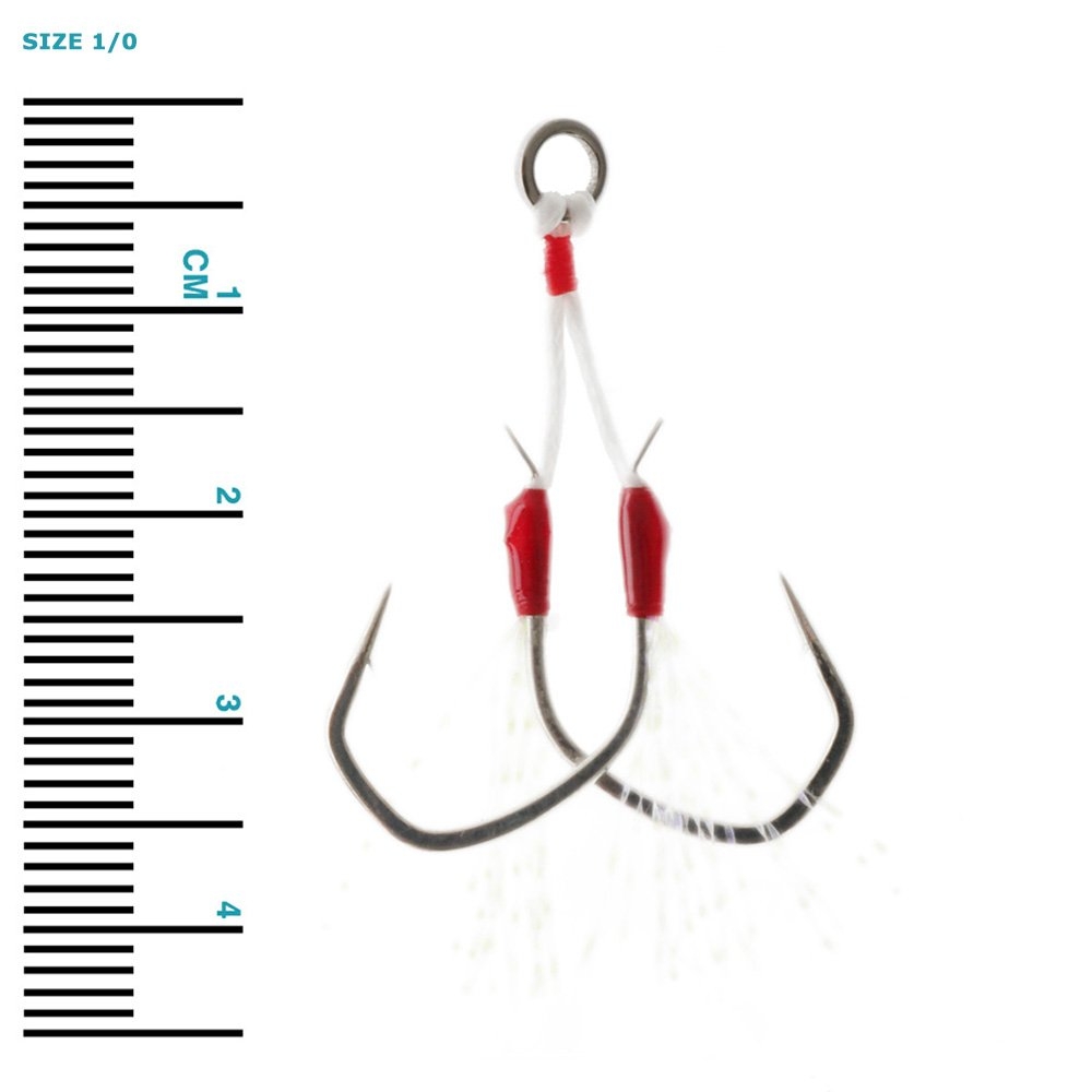 VMC 7117AH TI Slow Jigging Assist Hooks