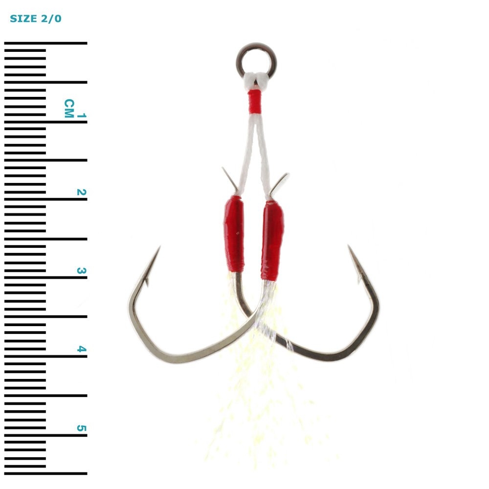 VMC 7117AH TI Slow Jigging Assist Hooks