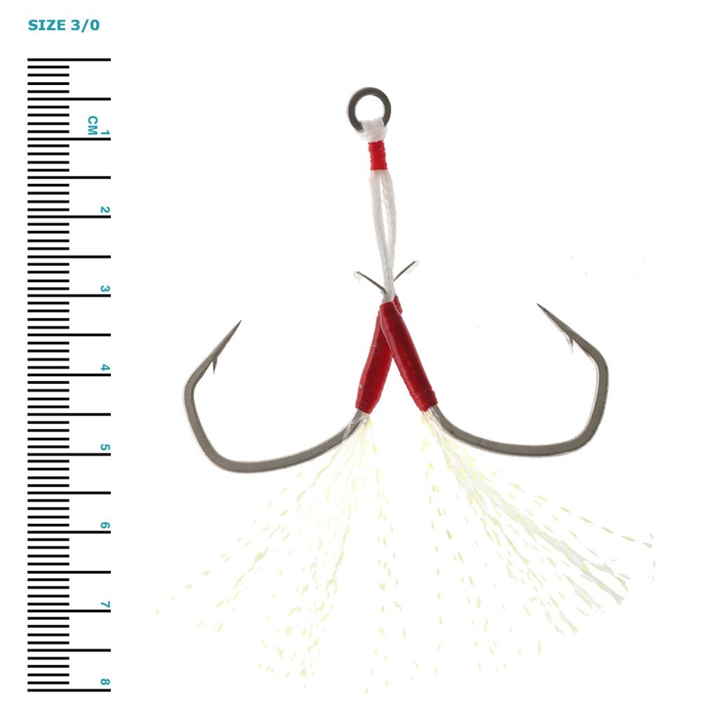 VMC 7117AH TI Slow Jigging Assist Hooks