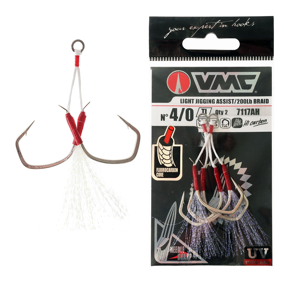 VMC 7117AH TI Slow Jigging Assist Hooks 4/0 Qty 2