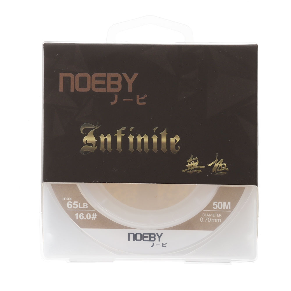 NOEBY Infinite Pure Fluorocarbon Leader Trace 50m 65lb 0.70mm