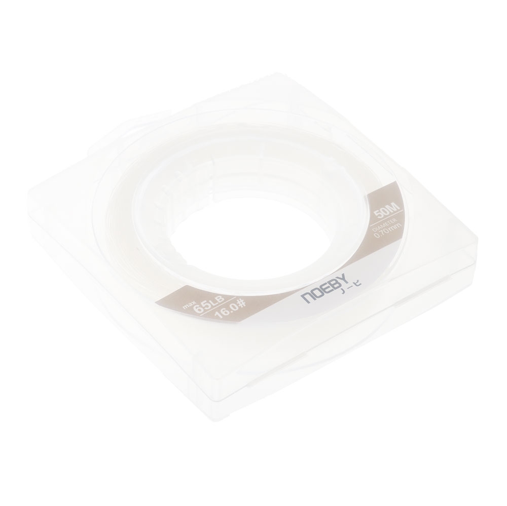 NOEBY Infinite Pure Fluorocarbon Leader Trace 50m 65lb 0.70mm