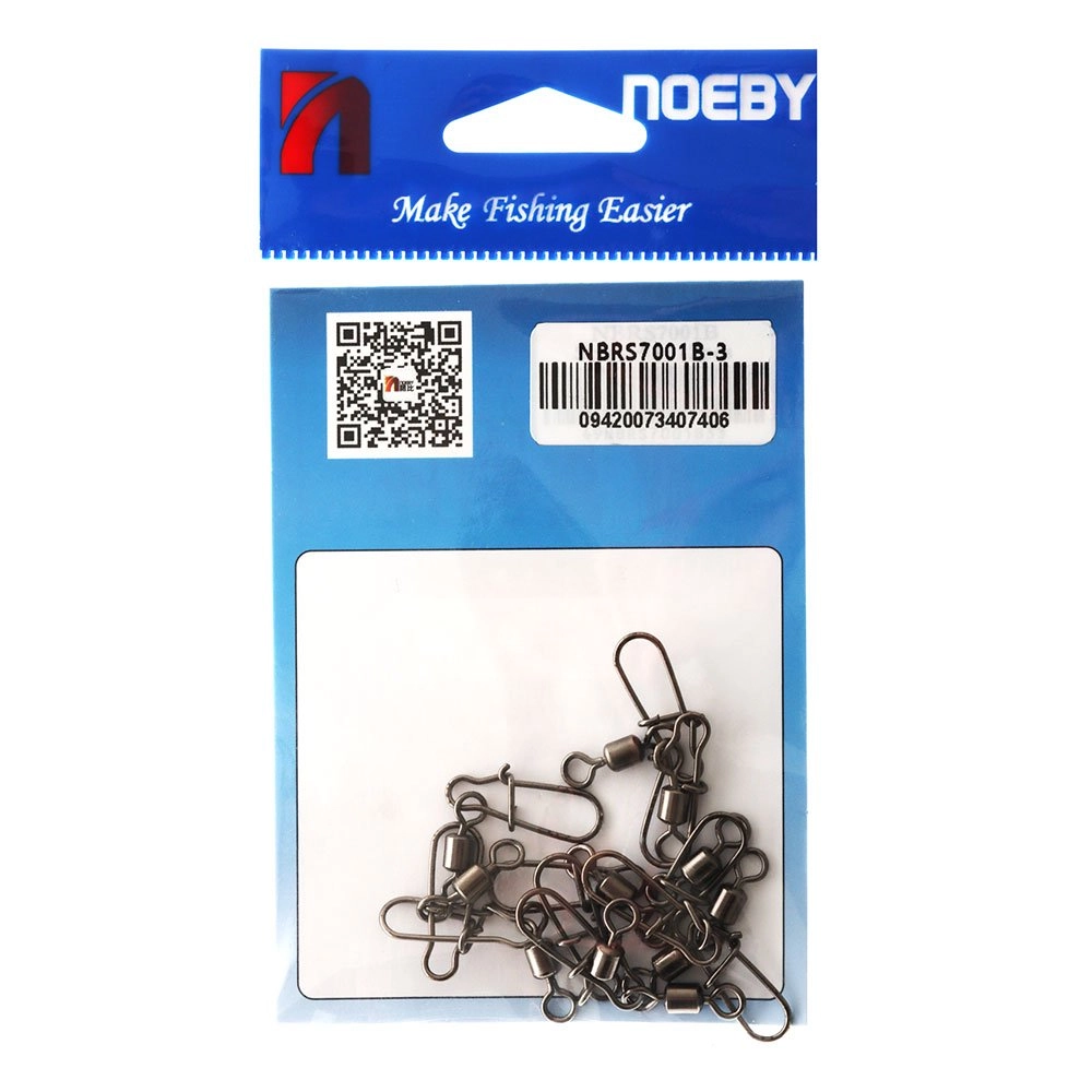 NOEBY Crosslock Rolling Snap Swivel 3x3 NOEBY Crosslock Rolling Snap Swivel 3x3
