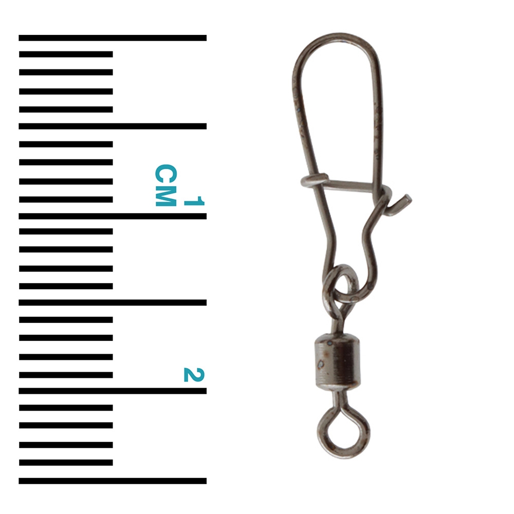 NOEBY Crosslock Rolling Snap Swivel 7x1 Qty 12