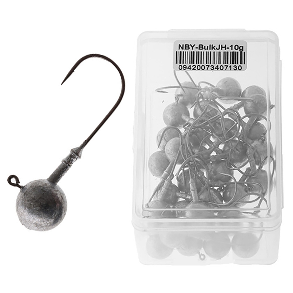 NOEBY Jig head 10g 2/0 Qty 30