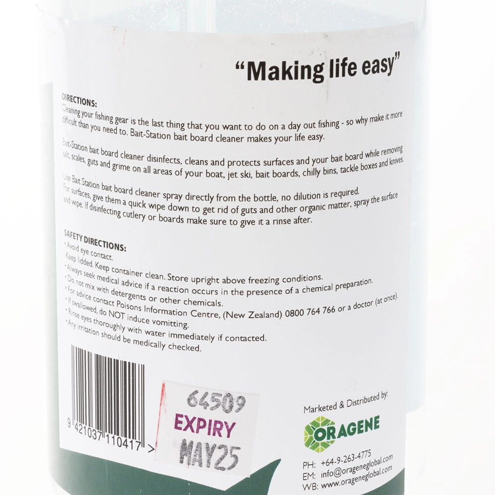 Bait-Station Bait Board Cleaner Spray 500ml Bait-Station Bait Board Cleaner Spray 500ml