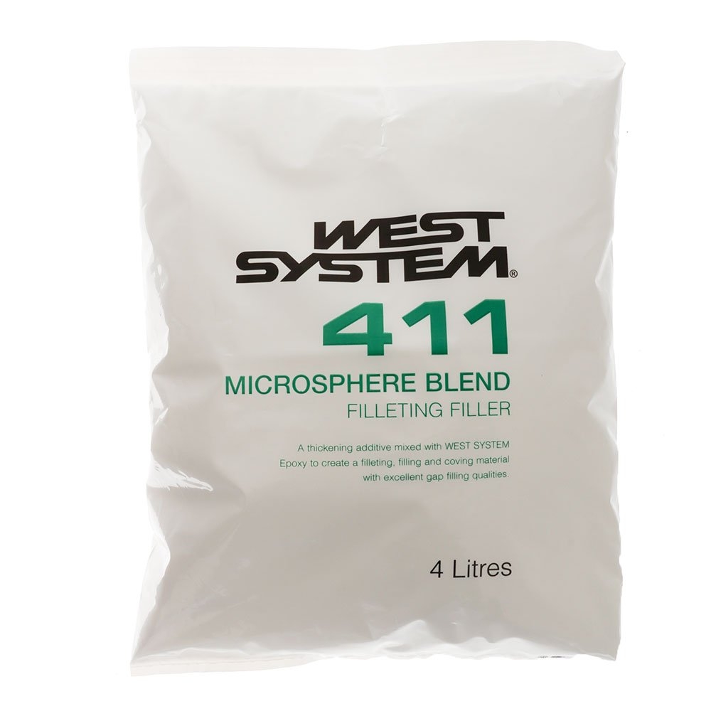 West System 411 Microsphere Blend Filleting Filler 4L