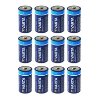 Varta Longlife Power D Alkaline Battery 12-Pack Thumbnail Varta Longlife Power D Alkaline Battery 12-Pack