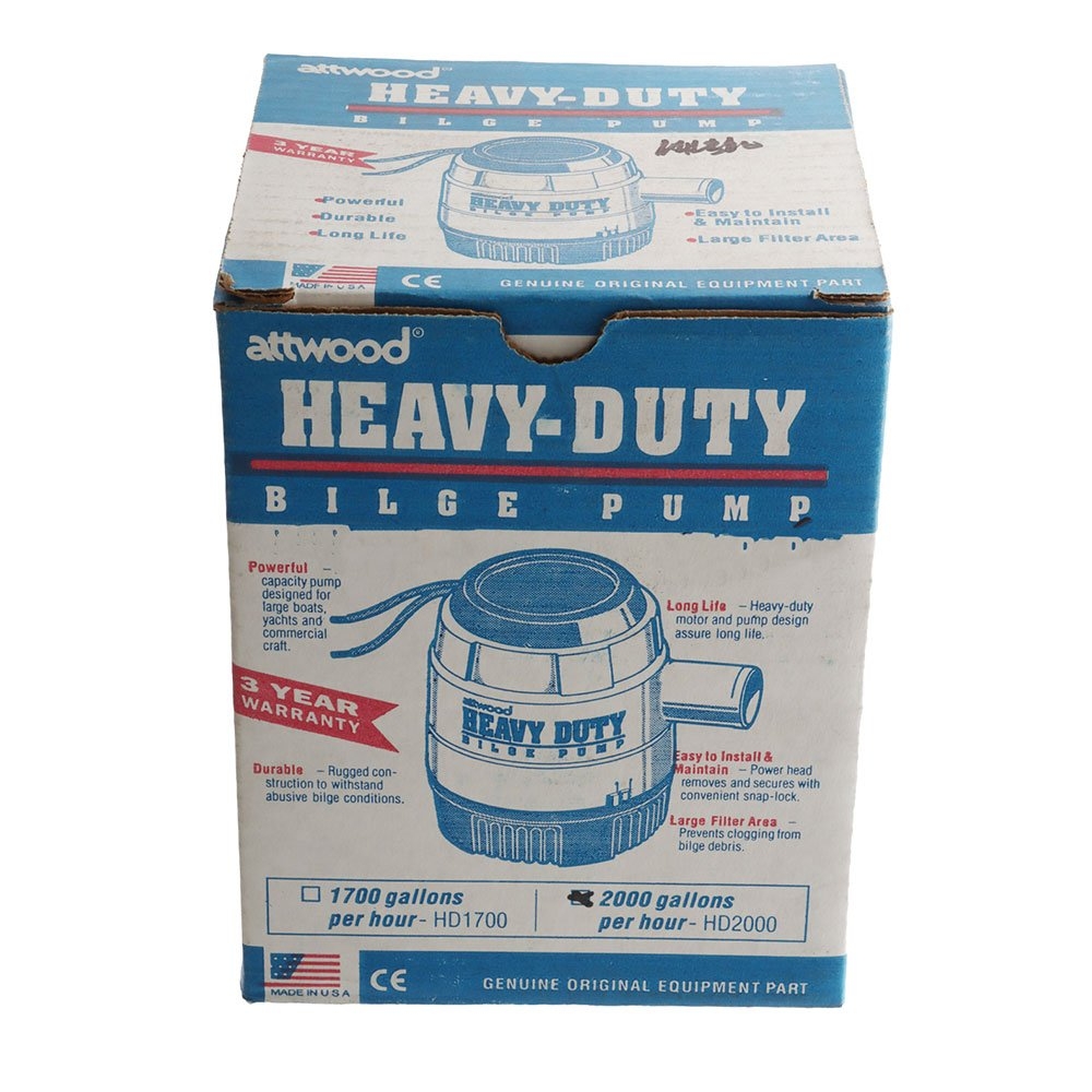 Attwood Heavy-Duty 2000 Bilge Pump 24V