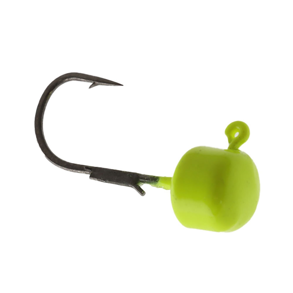 Z-Man Micro Finesse ShroomZ Jig Head Chartreuse Qty 5