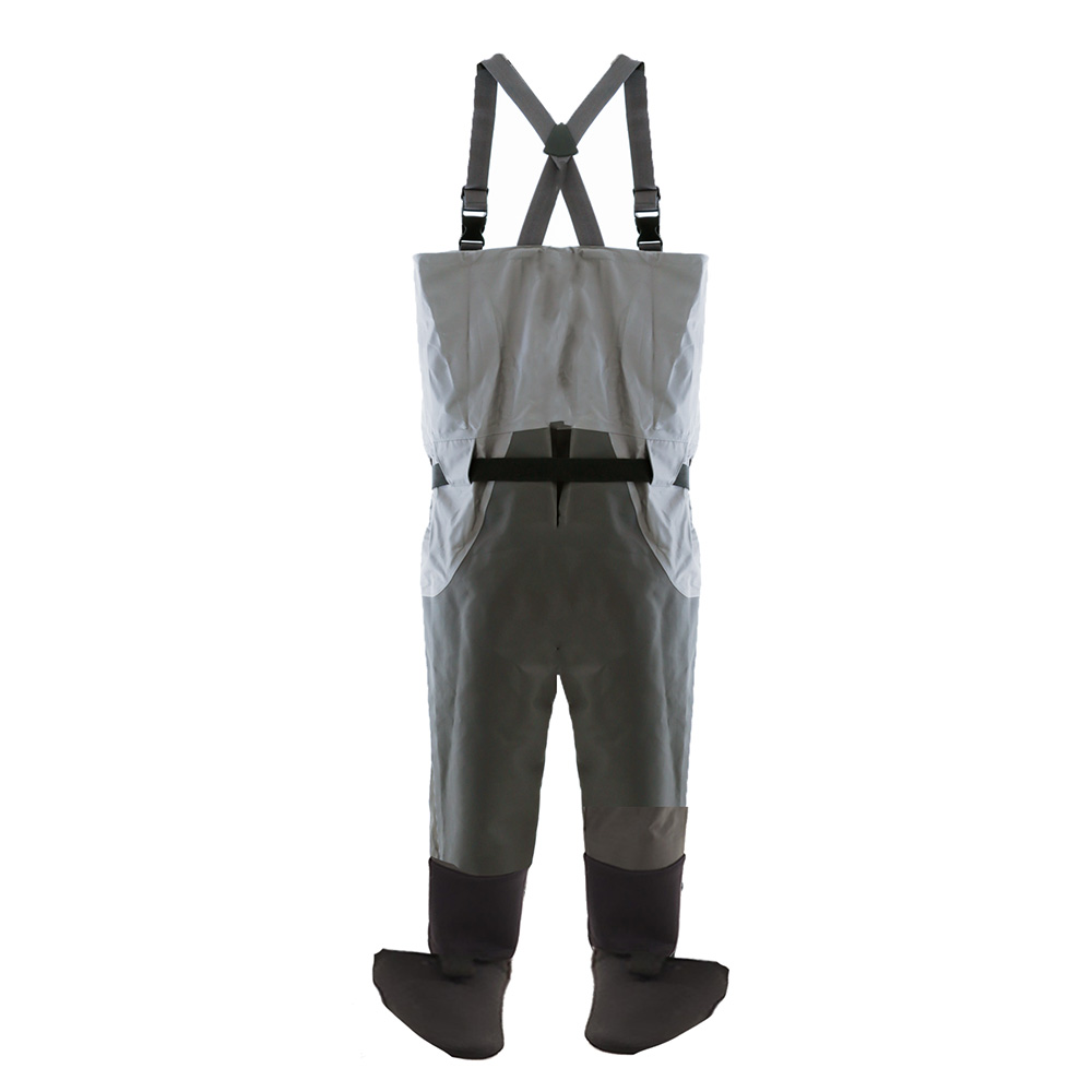 Black Shag Breathable Chest Waders Long 2XL 12-13 - Returned Unit - Rough Packaging