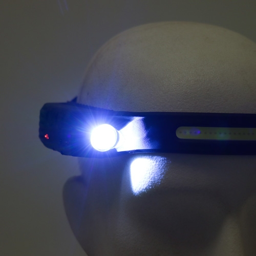 Holiday COB LED Silicone Headlamp 150 Lumens