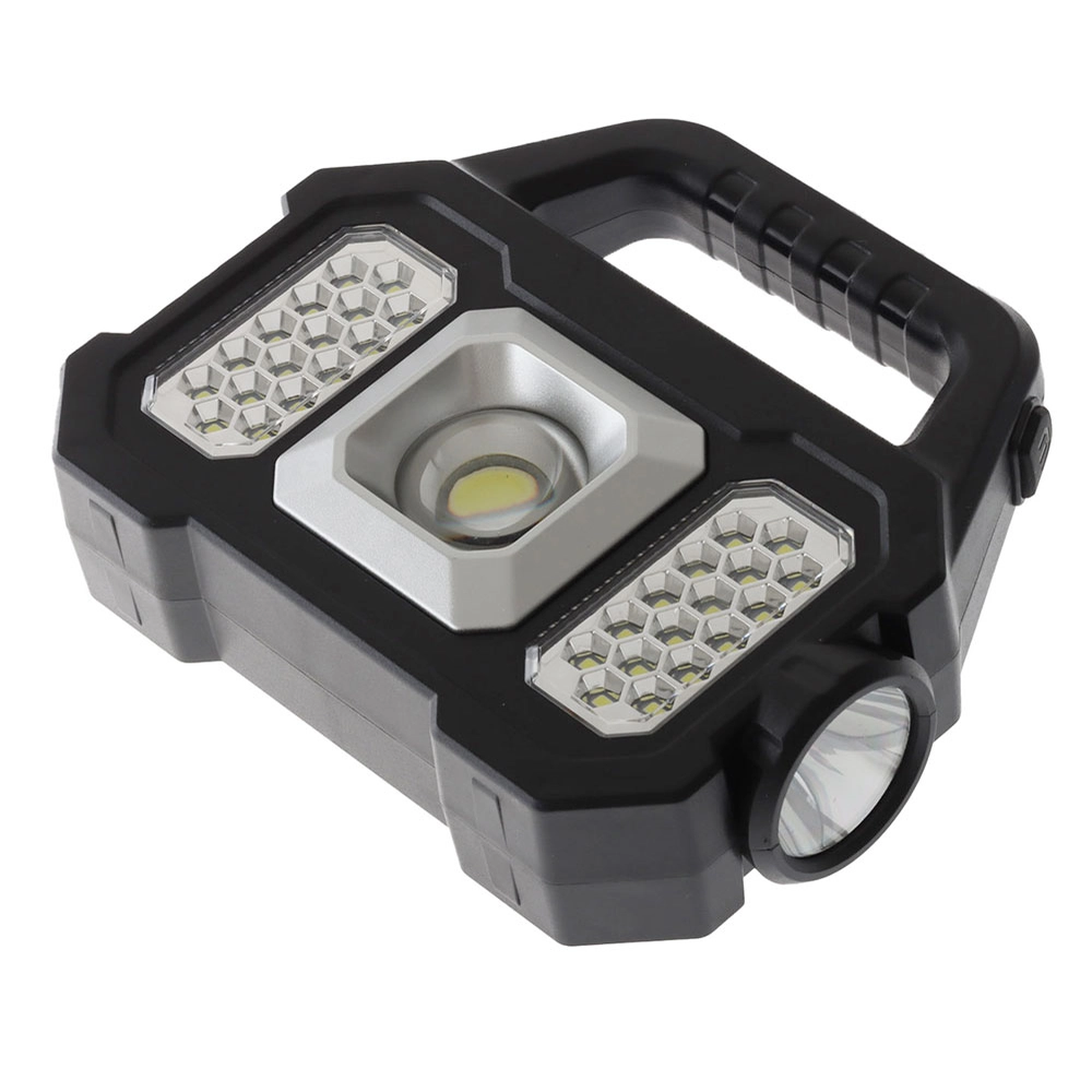 Holiday USB Rechargeable / Solar LED Work Light with COB 300 Lumens 1800mAh Holiday USB Rechargeable / Solar LED Work Light with COB 300 Lumens 1800mAh