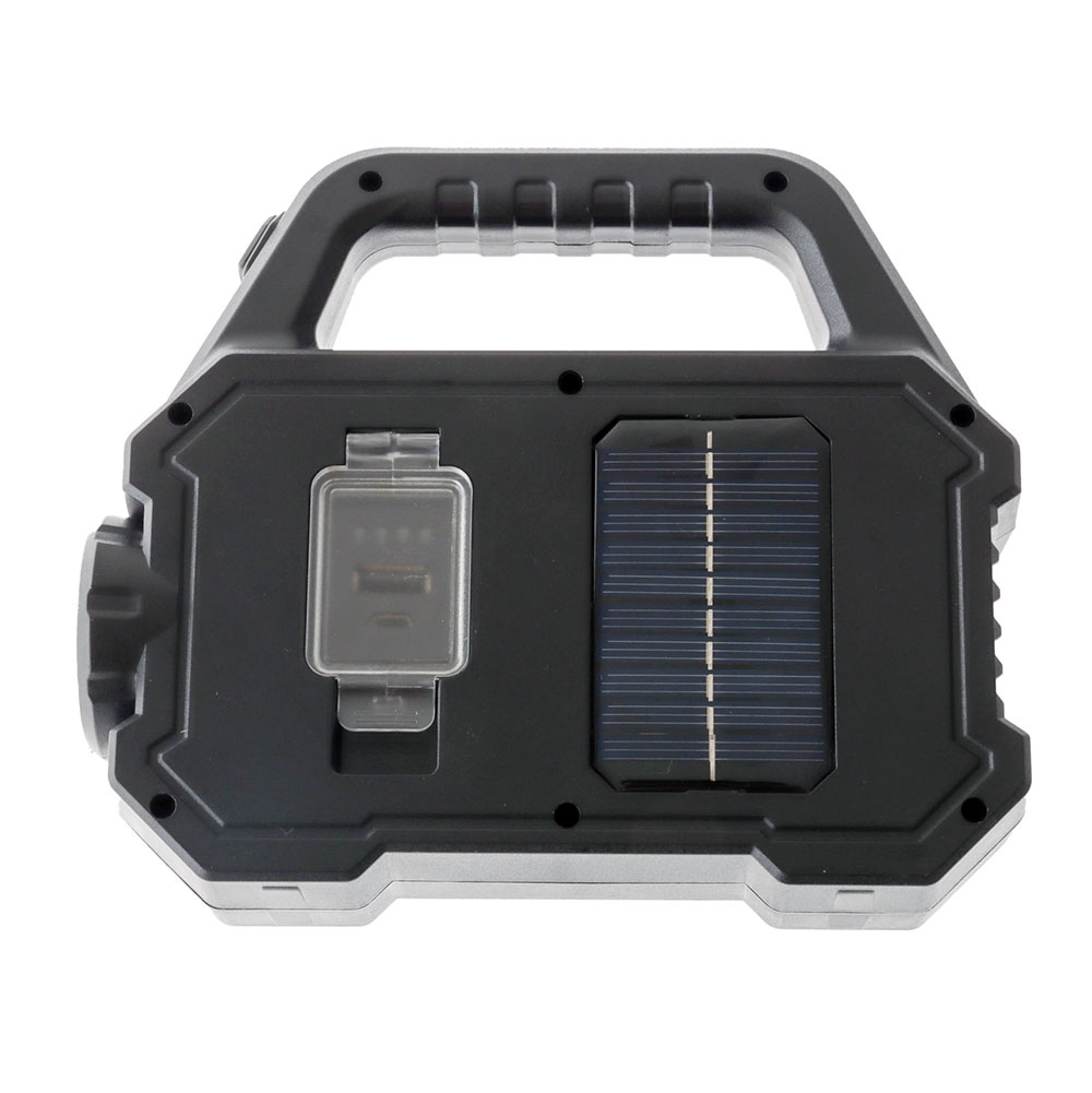 Holiday USB Rechargeable / Solar LED Work Light with COB 300 Lumens 1800mAh