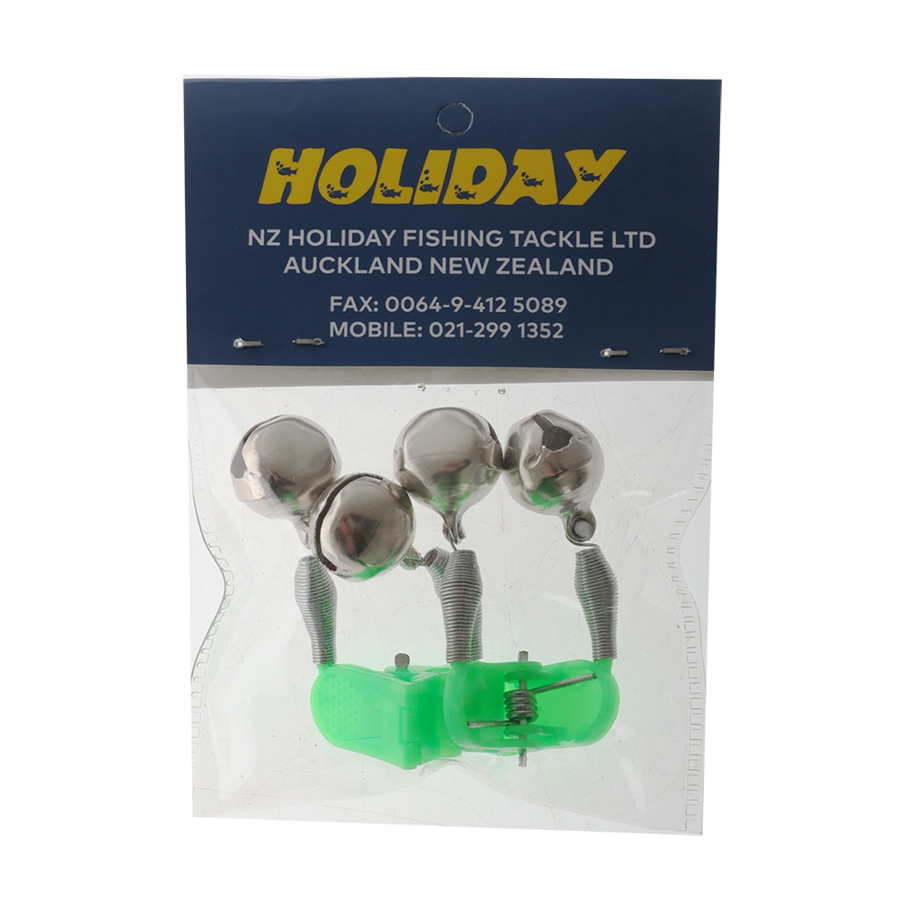 Holiday Fishing Rod Bell Clip Qty 2