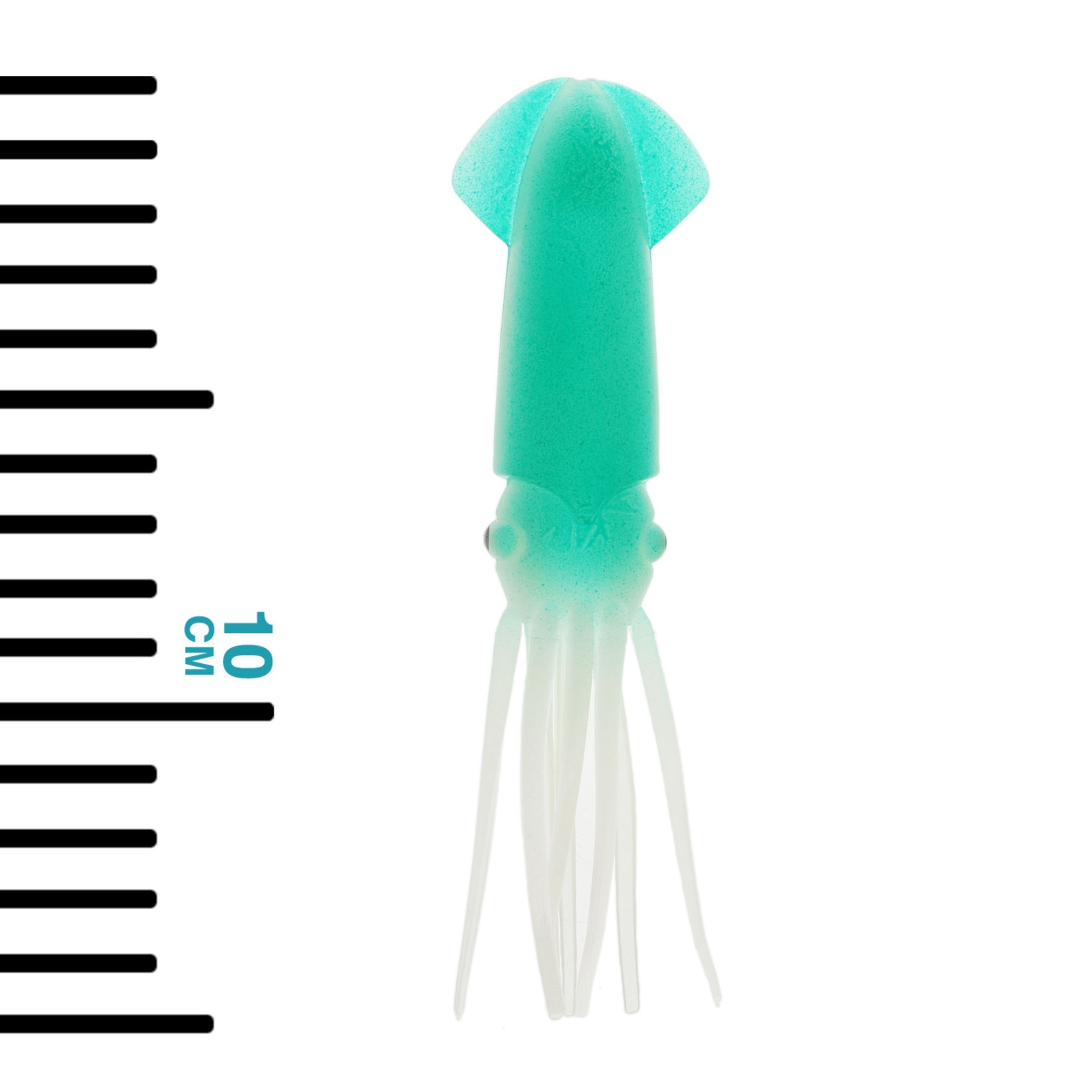 Holiday Lumo Squid Lure Green Qty 4