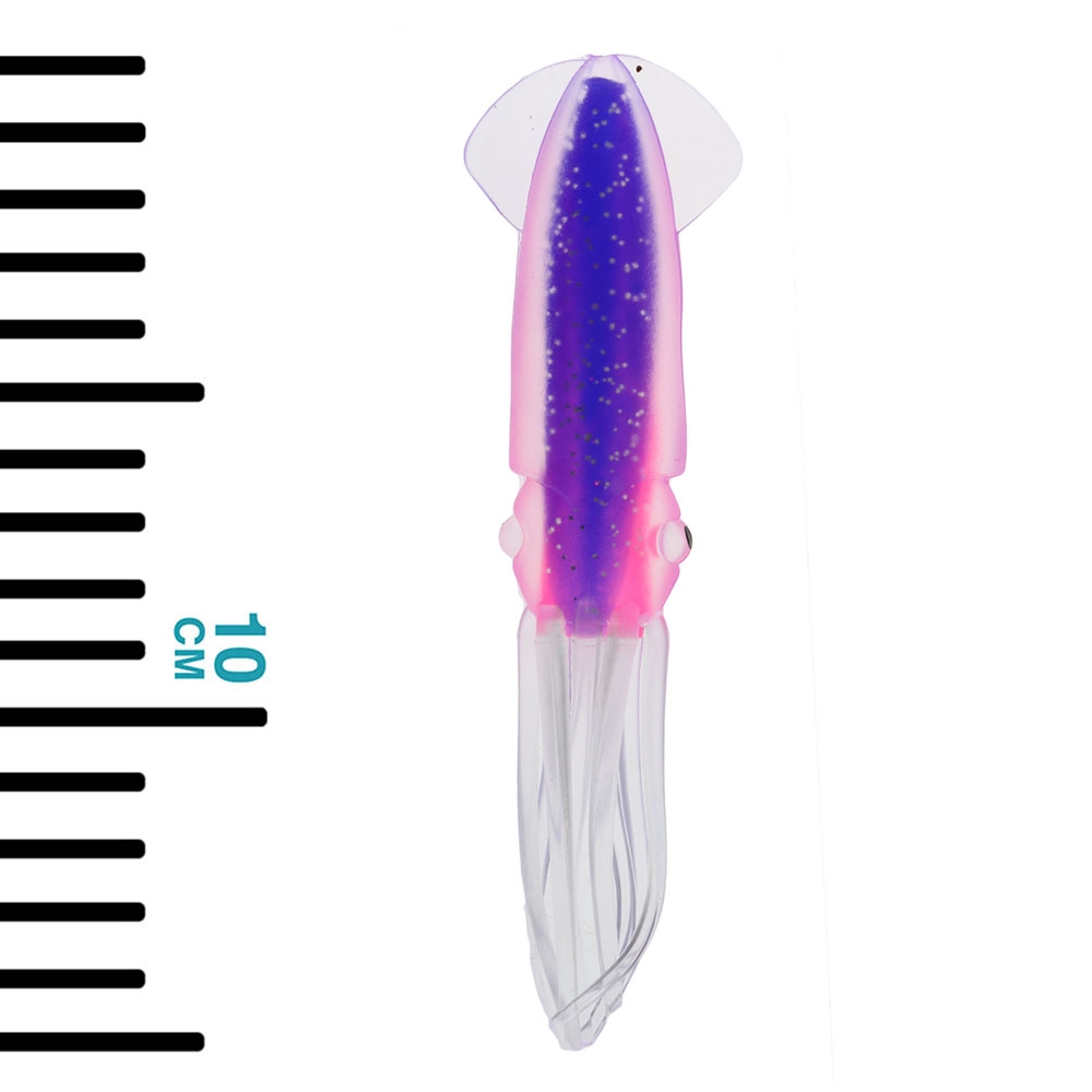 Holiday Lumo Squid Lure Light Purple Qty 2