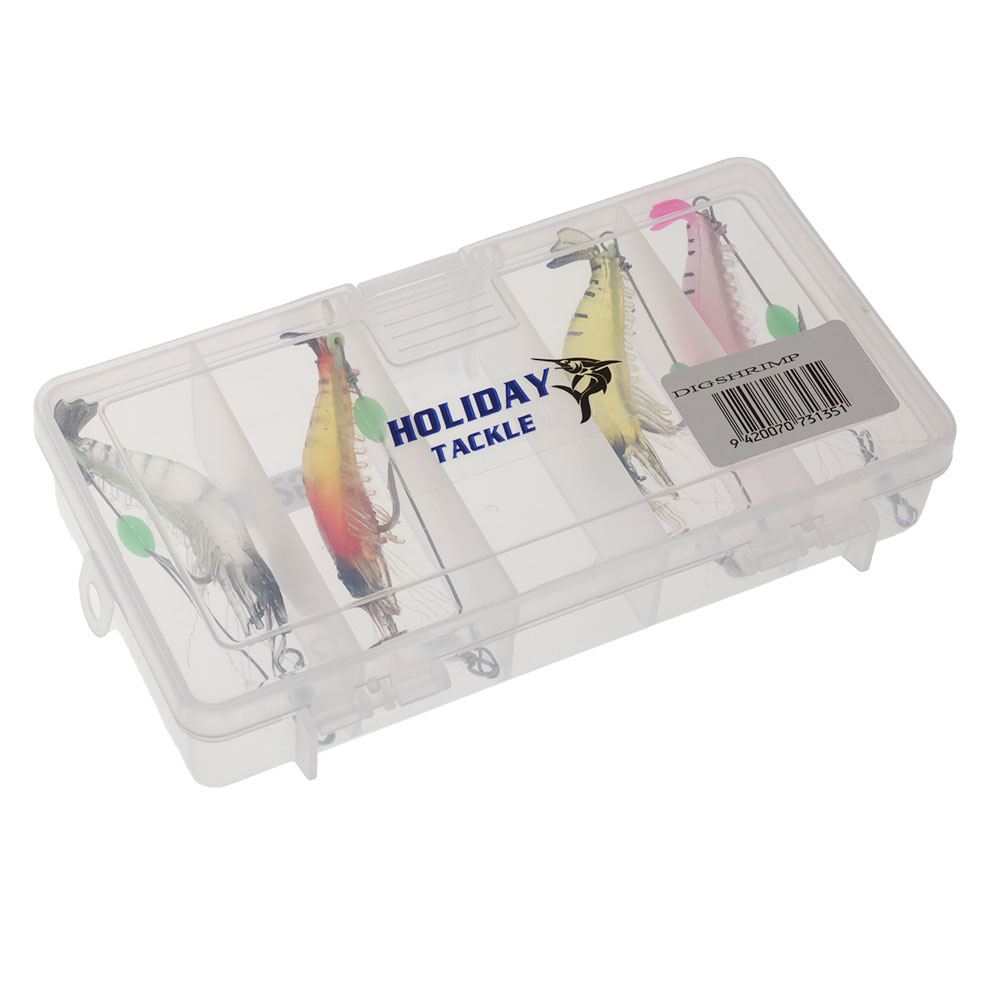 Holiday Shrimp Dig Lure Qty 4