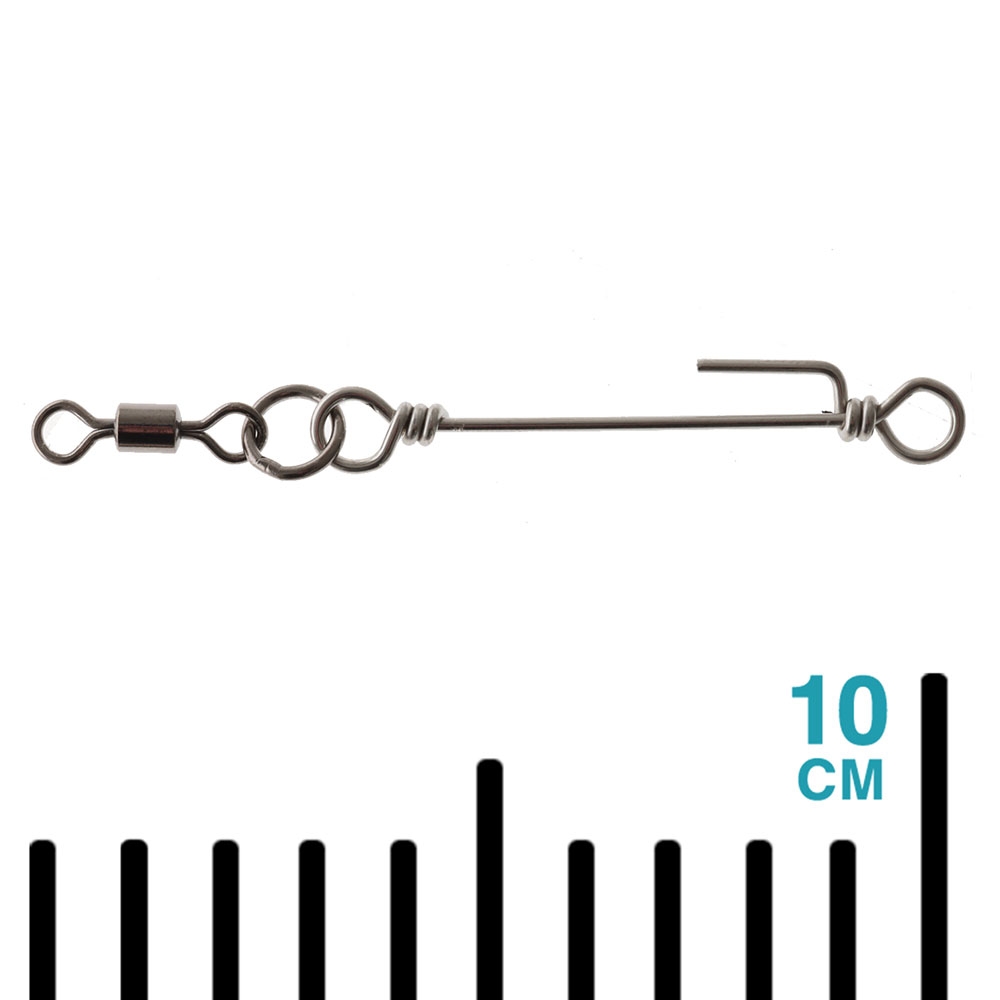 Holiday Surf Casting Slide Swivels 60kg Qty 4