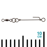 Holiday Surf Casting Slide Swivels 60kg Qty 4 Thumbnail Holiday Surf Casting Slide Swivels 60kg Qty 4