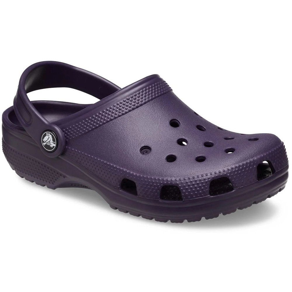 Crocs Classic Toddler Easy Slip-On Clogs Dark Iris C8