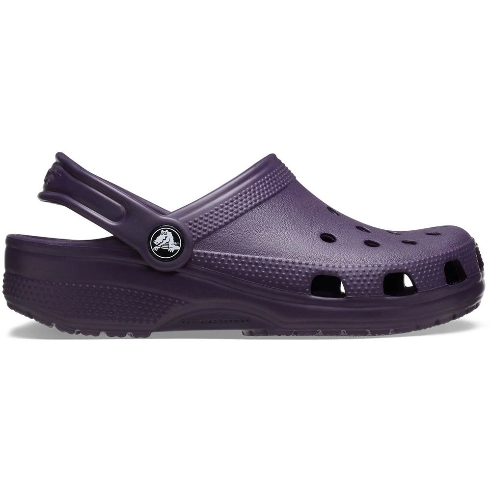 Crocs Classic Toddler Easy Slip-On Clogs Dark Iris C8