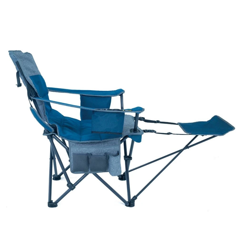 OZtrail Monarch Folding Camping Chair with Footrest