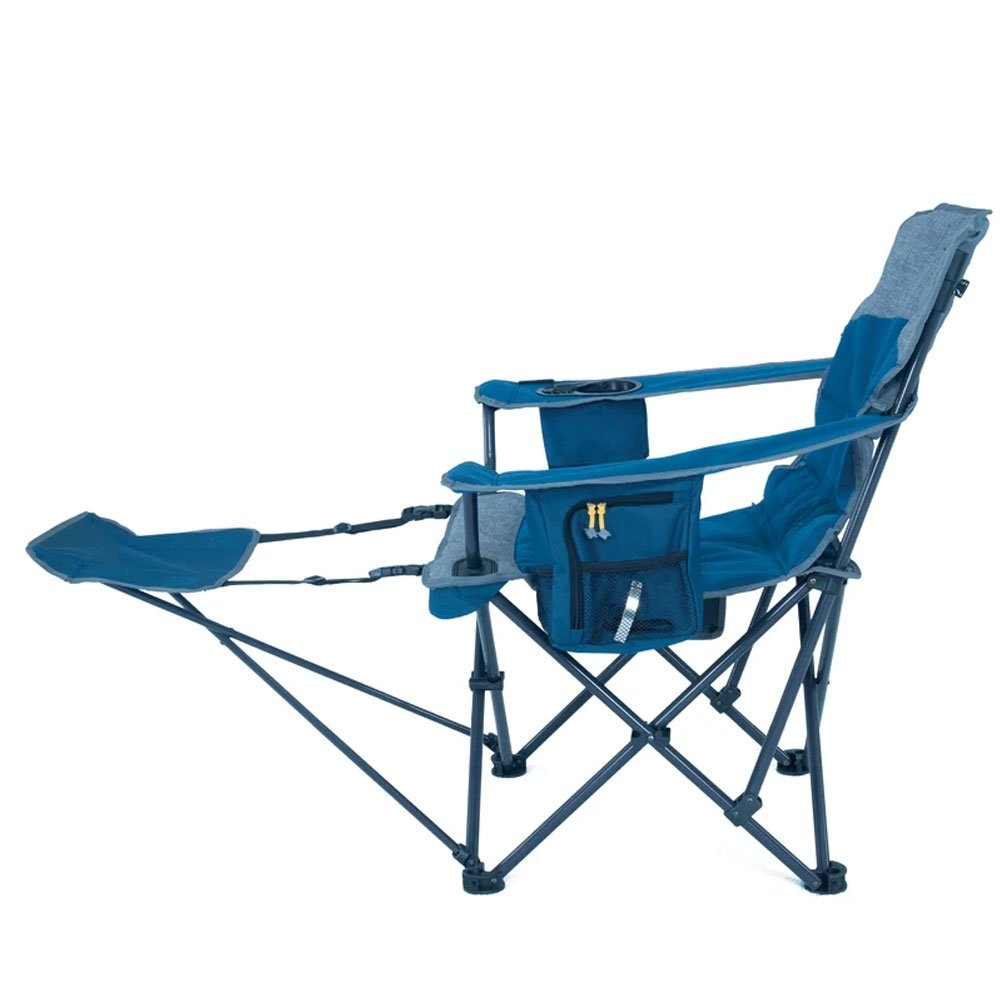 OZtrail Monarch Folding Camping Chair with Footrest