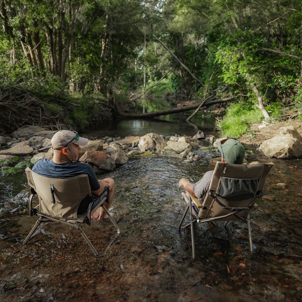 OZtrail Cape Series Folding Recliner Camping Chair