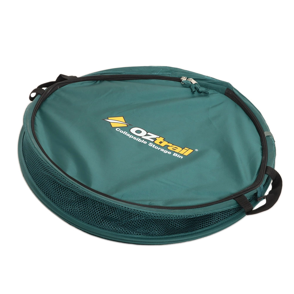 OZtrail Collapsible Laundry Hamper Storage Bin 48 x 60cm OZtrail Collapsible Laundry Hamper Storage Bin 48 x 60cm