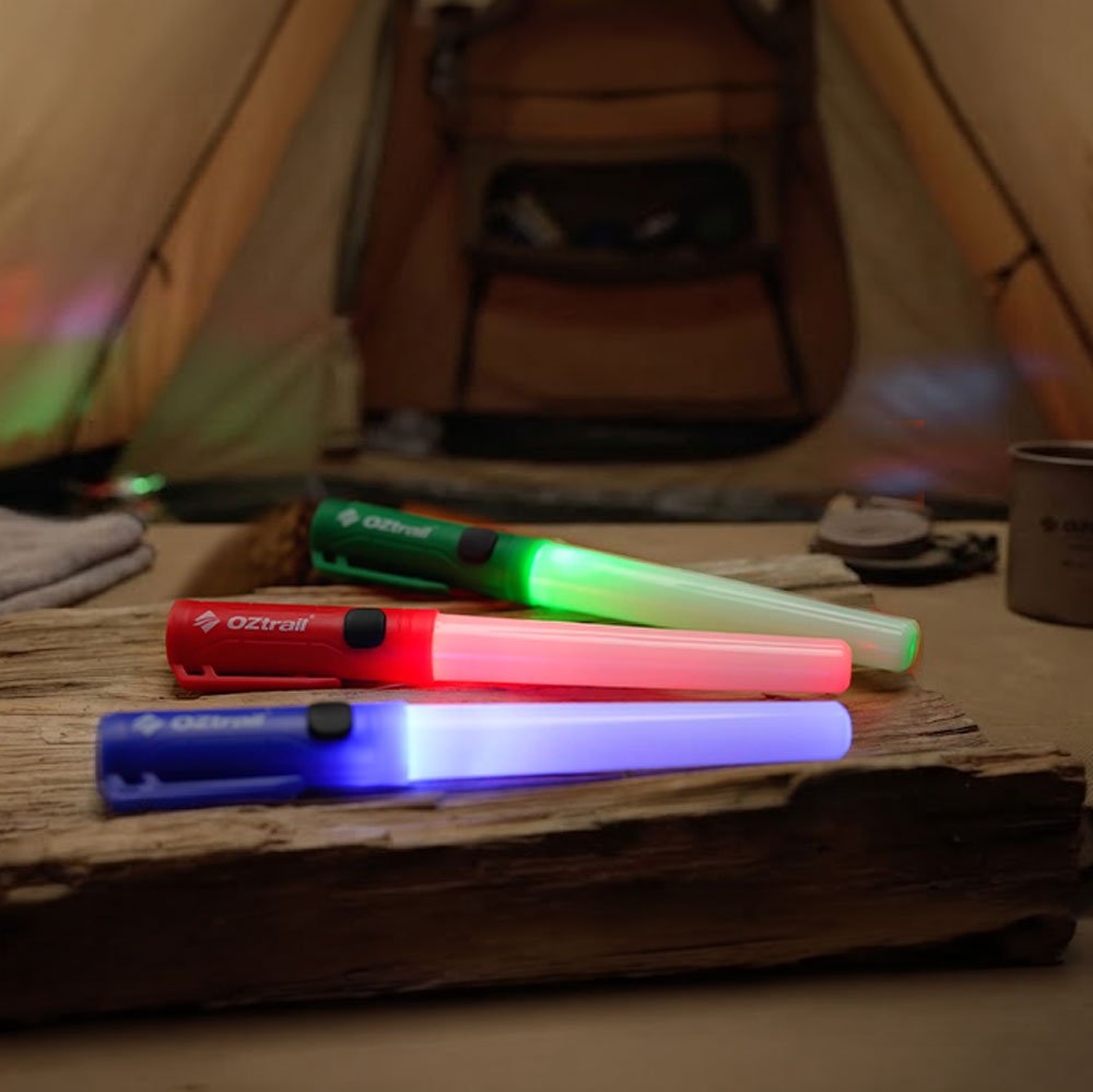 OZtrail Glowstick Flashlight Torch Assorted