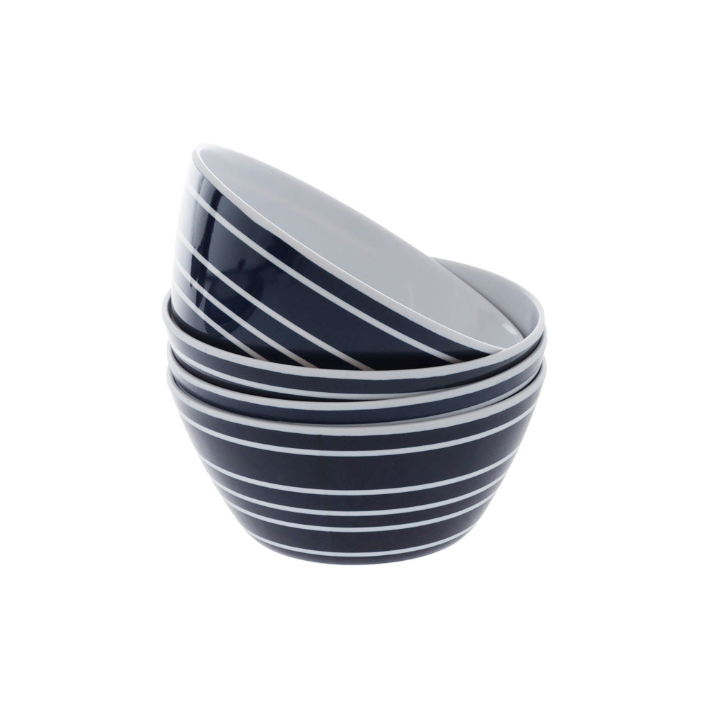 Campfire Shatter-Resistant Melamine 16-Piece Dinner Set Nautical