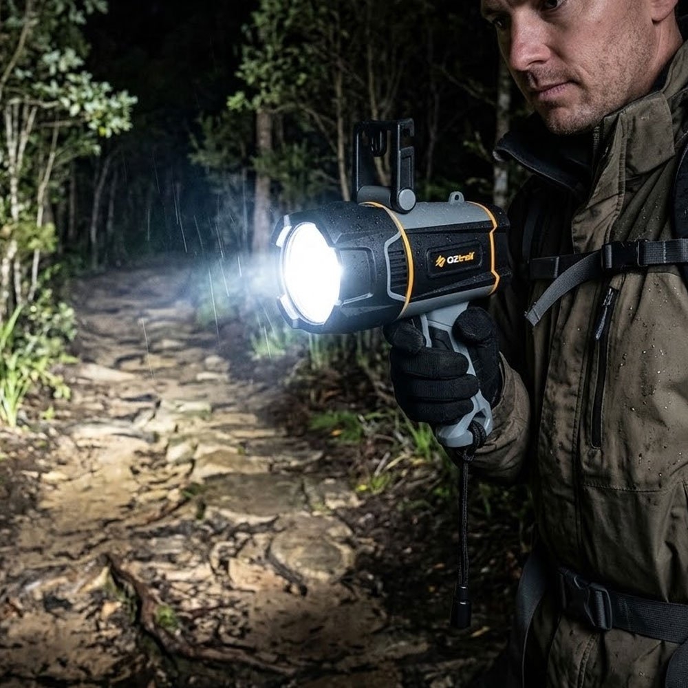 OZtrail Lumos R3000 Rechargeable LED Spotlight