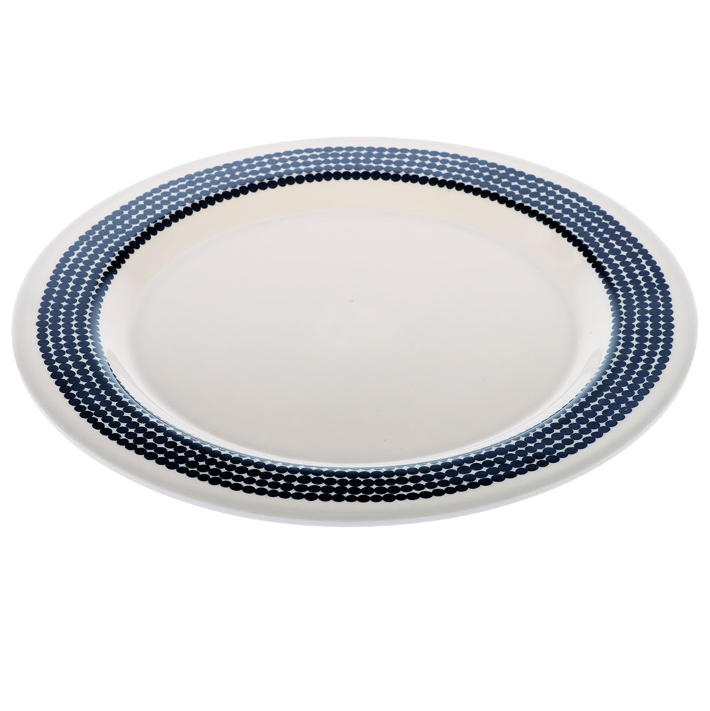 Campfire Shatter-Resistant Melamine 16-Piece Dinner Set Blue Moon