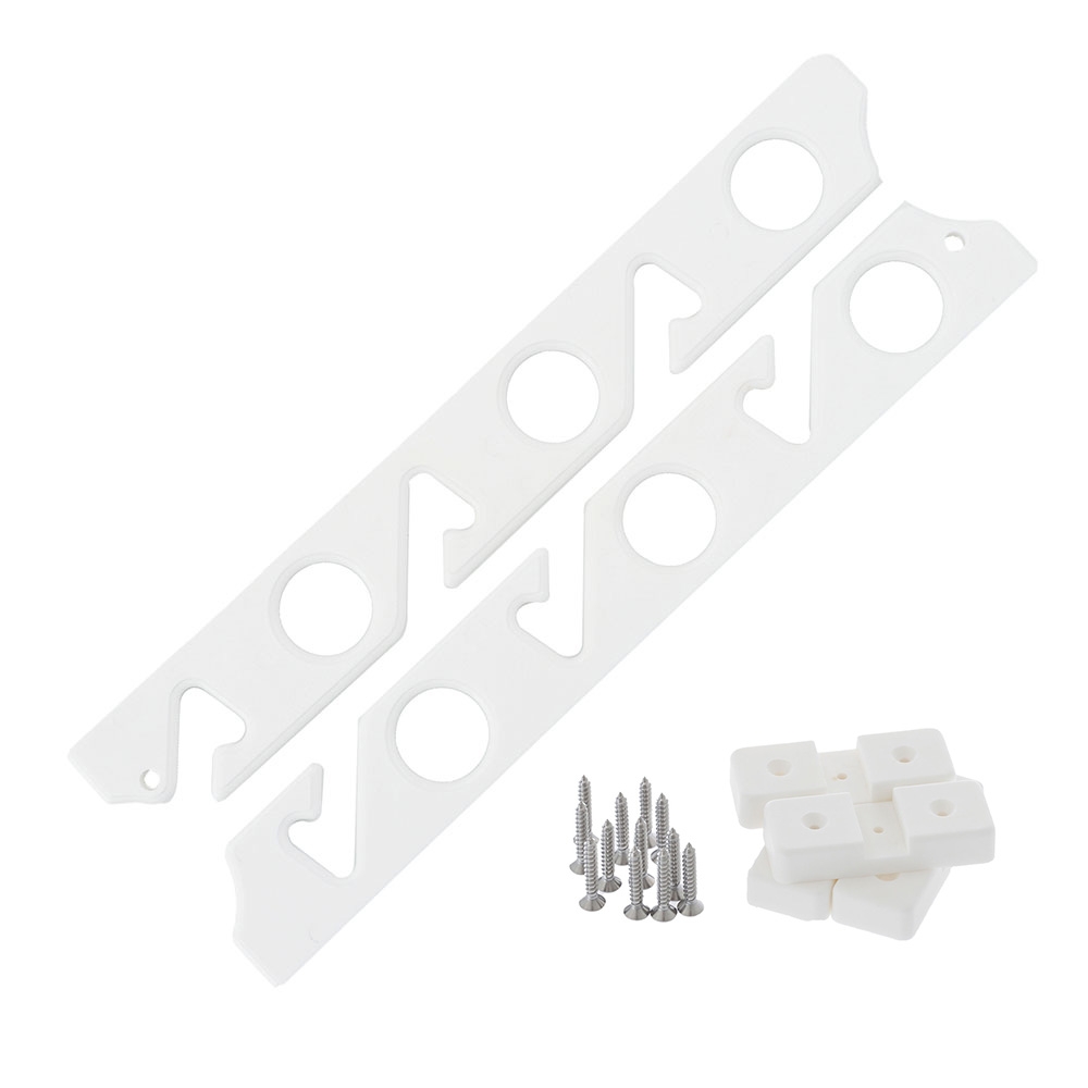 Southern Ocean 6-Rod Holder Rack White