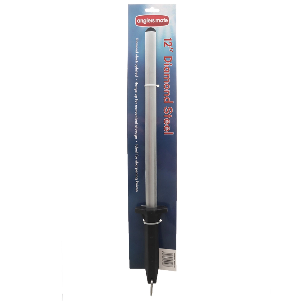 Anglers Mate Diamond Sharpening Steel 30cm Anglers Mate Diamond Sharpening Steel 30cm