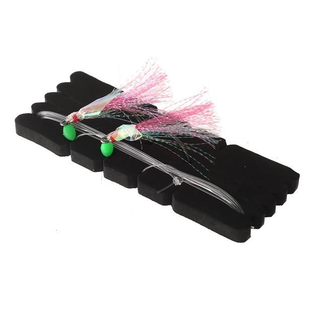 Ocean Assassin 2-Hook Mutsu Flasher Rig Pink N Pearl