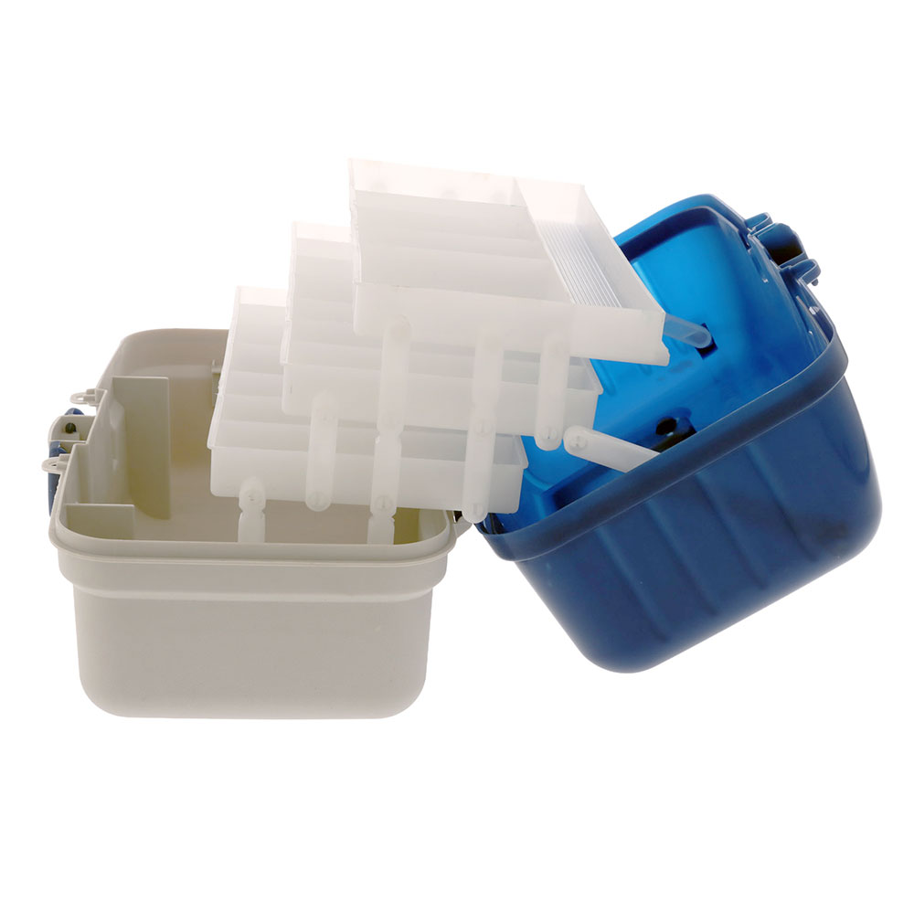 Pro Hunter Three-Tray Tackle Box Blue/Grey