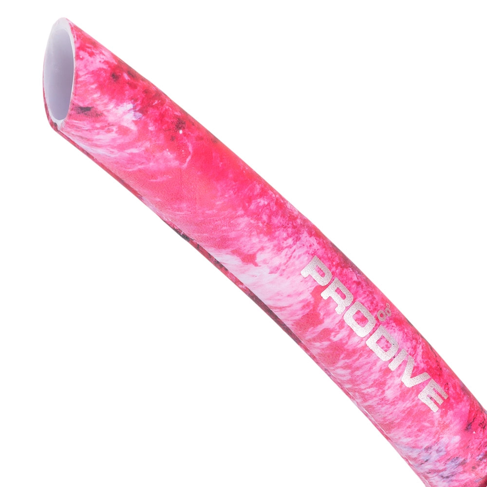 Pro-Dive Dry Top Dive Snorkel Pink Coral Pro-Dive Dry Top Dive Snorkel Pink Coral