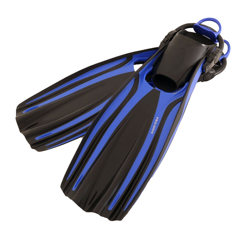 Pro-Dive New Era Open Heel Dive Fins Blue US11-15 / XL-2XL