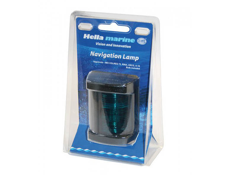Hella Marine 1NM 3562 Series Starboard Navigation Light Black