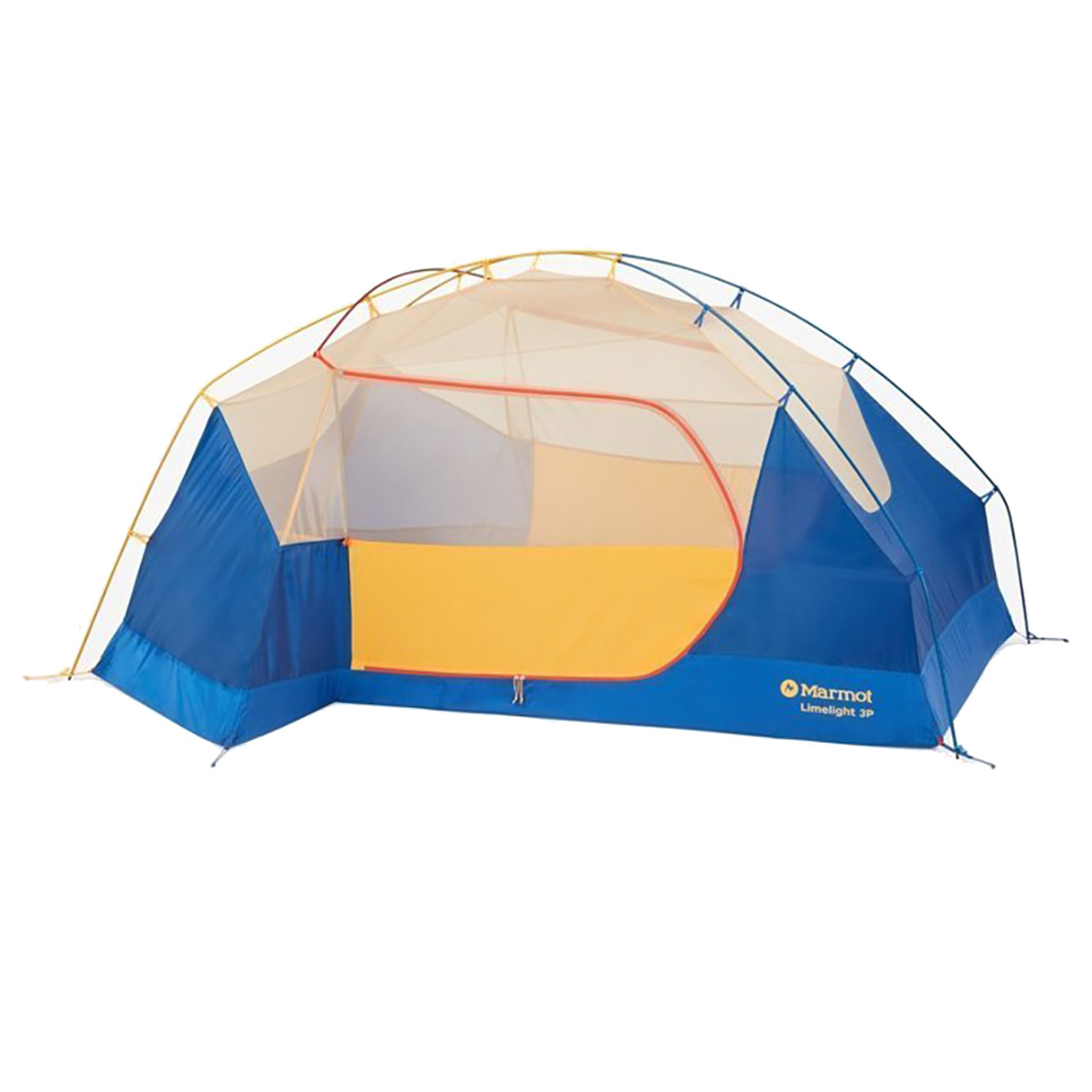 Marmot Limelight 3-Person Tent Solar/Red Sun