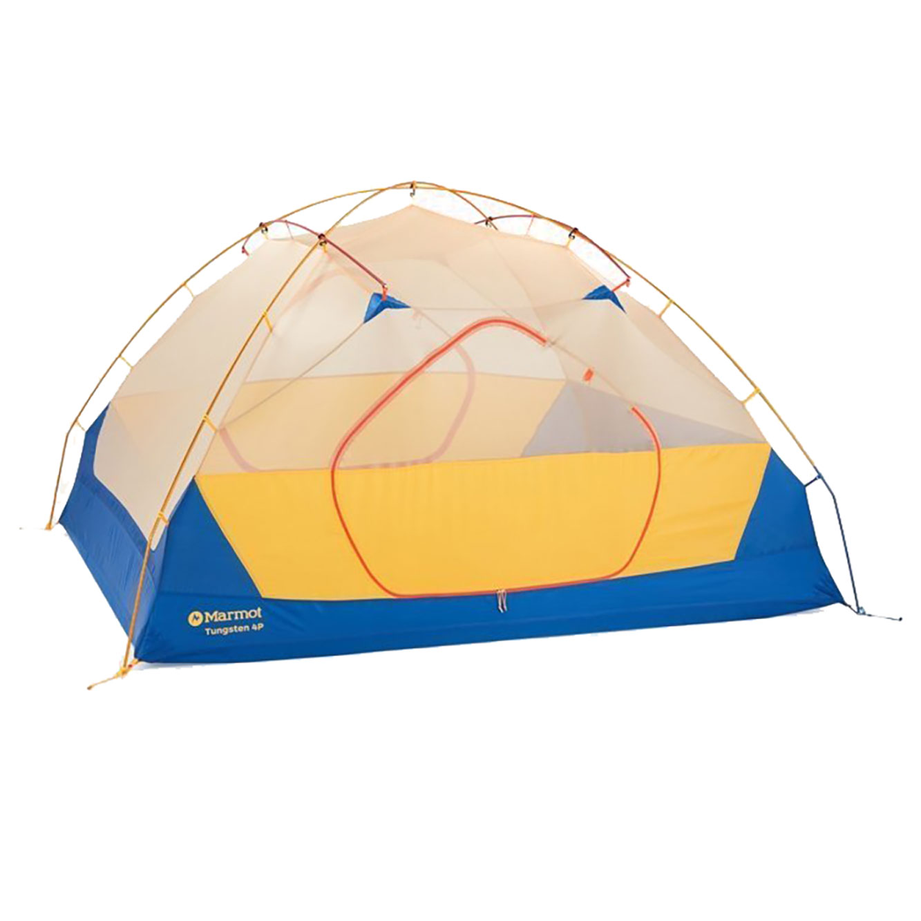 Marmot Tungsten 4-Person Tent Solar/Red Sun