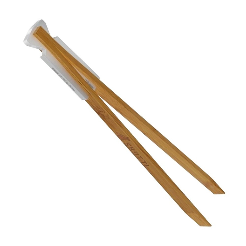 SKOTTI Bamboo Grill Tongs
